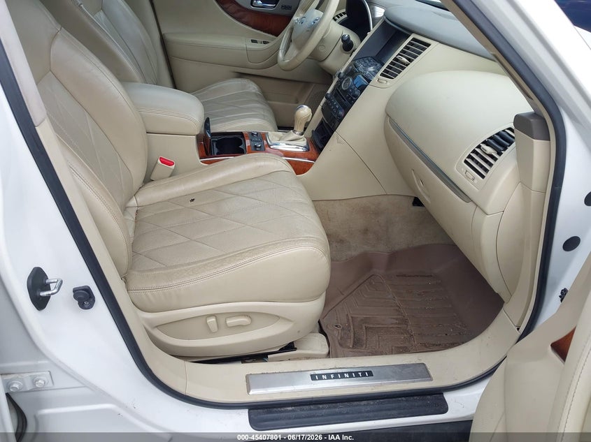 2014 Infiniti Qx70 VIN JN8CS1MW0EM410636 IAAI salvage auction — NORMAL WEAR, Clear (Massachusetts), sold $1,500 on 2026-07-17 (photo 5)