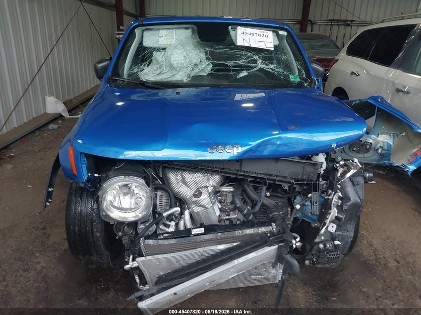 2020 Jeep Renegade VIN ZACNJAABXLPL75012 IAAI salvage auction — FRONT END, Salvage Title, sold $825 on 2026-07-23 (photo 6)