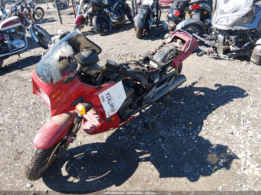 1985 Kawasaki Zx VIN JKAZX2A11FB509303 IAAI salvage auction — NORMAL WEAR, Clear (Pennsylvania), sold $100 on 2026-07-10 (photo 2)