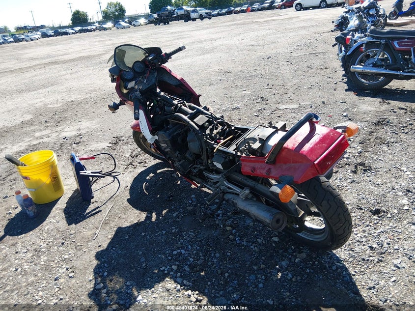 1985 Kawasaki Zx VIN JKAZX2A11FB509303 IAAI salvage auction — NORMAL WEAR, Clear (Pennsylvania), sold $100 on 2026-07-10 (photo 3)