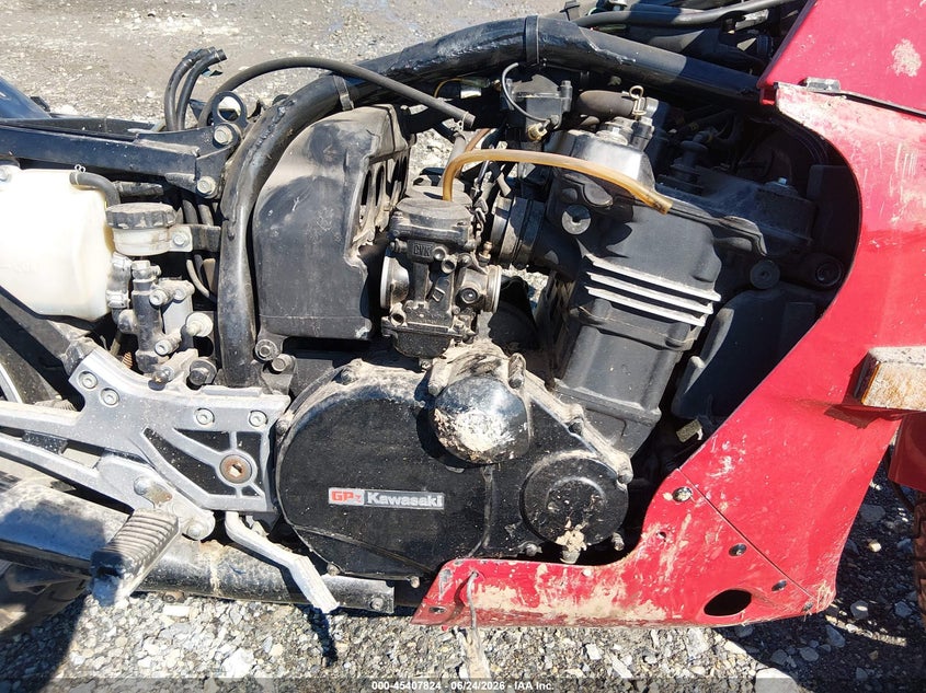 1985 Kawasaki Zx VIN JKAZX2A11FB509303 IAAI salvage auction — NORMAL WEAR, Clear (Pennsylvania), sold $100 on 2026-07-10 (photo 8)
