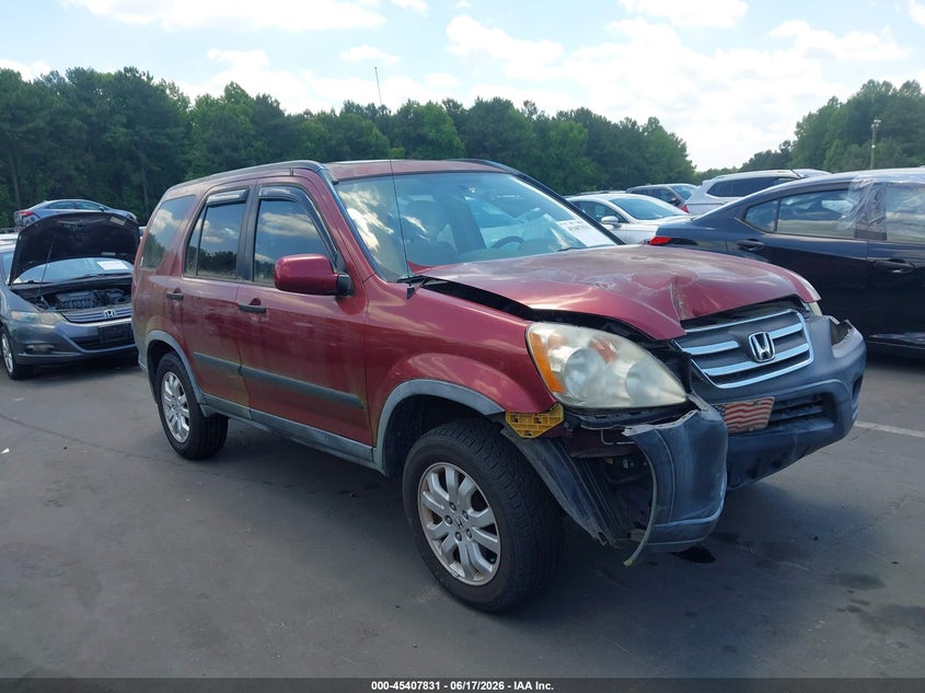 2005 Honda Cr-v VIN JHLRD78885C018642 IAAI salvage auction — FRONT END, Salvage (North Carolina), sold $1,000 on 2026-07-08 (photo 1)