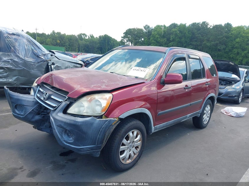 2005 Honda Cr-v VIN JHLRD78885C018642 IAAI salvage auction — FRONT END, Salvage (North Carolina), sold $1,000 on 2026-07-08 (photo 2)