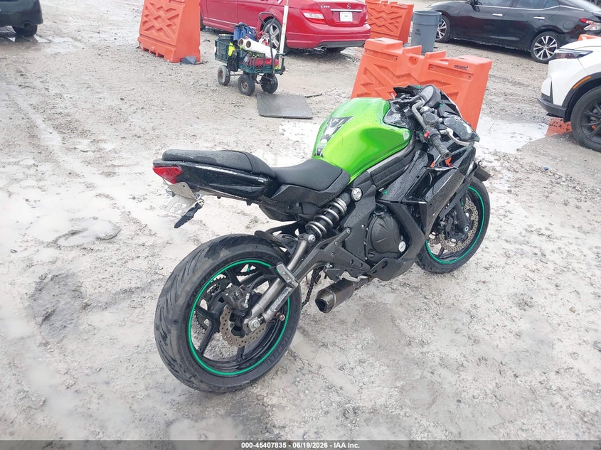 2012 Kawasaki Ninja VIN JKAEXEE16CDA02099 IAAI salvage auction — FRONT END, Salvage Title, sold $25 on 2026-07-22 (photo 4)
