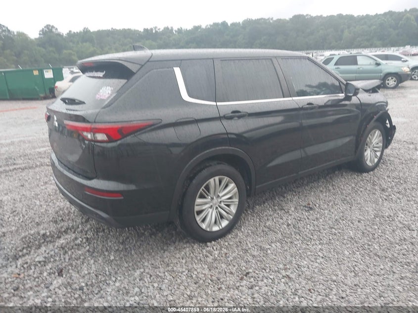 2024 Mitsubishi Outlander VIN JA4J3UA84RZ011044 IAAI salvage auction — FRONT END, Salvage (Alabama), sold $5,500 on 2026-07-23 (photo 4)