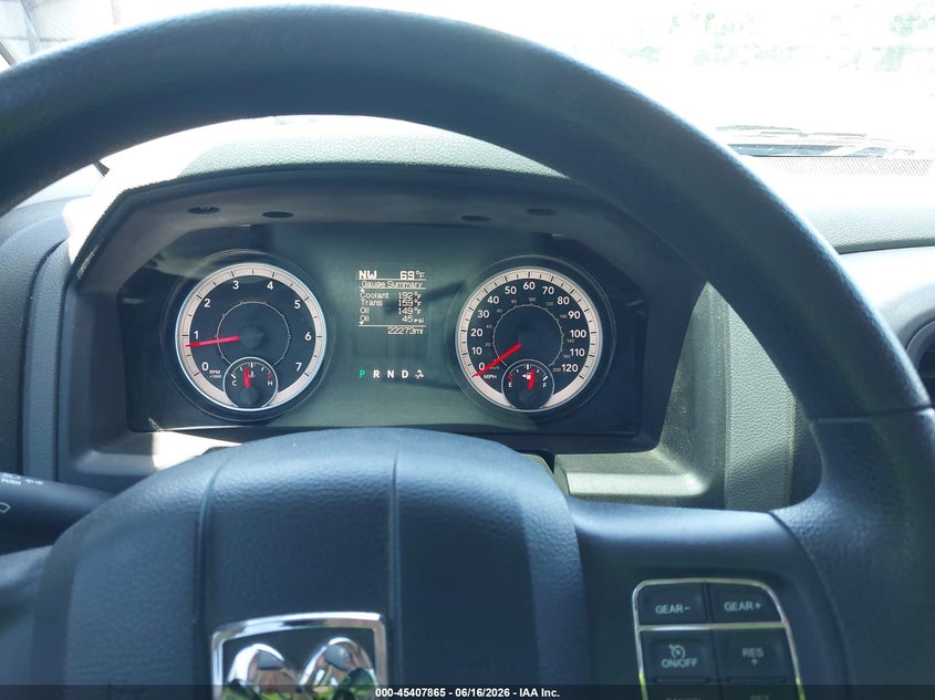 2017 Ram 1500 VIN 1C6RR7KG6HS826598 IAAI salvage auction — NORMAL WEAR, Sf97 (Maryland), sold $9,100 on 2026-07-21 (photo 7)