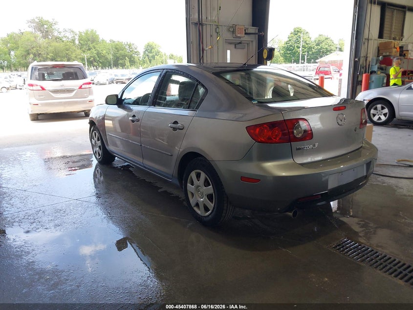 2006 Mazda 3 VIN JM1BK12G961400788 IAAI salvage auction — LEFT FRONT, Repossessed (Missouri), sold $250 on 2026-07-30 (photo 3)