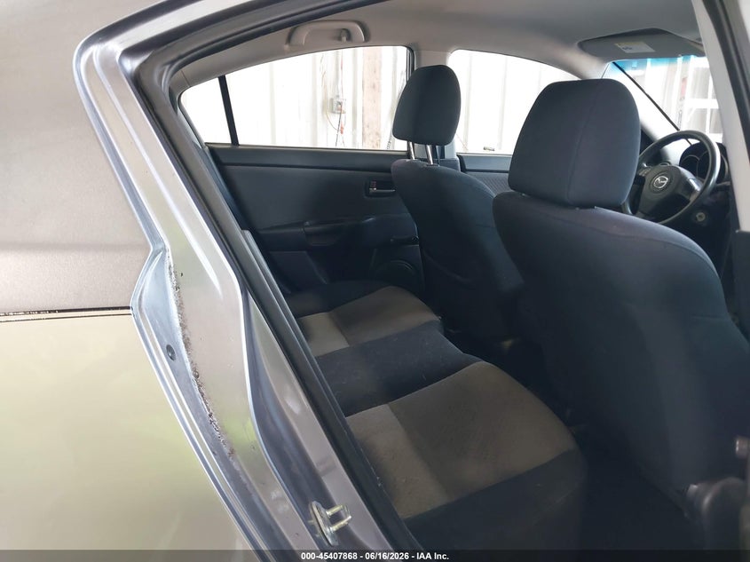 2006 Mazda 3 VIN JM1BK12G961400788 IAAI salvage auction — LEFT FRONT, Repossessed (Missouri), sold $250 on 2026-07-30 (photo 8)