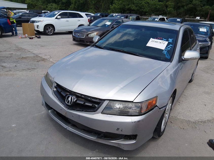 2006 Acura Tsx VIN JH4CL96876C024274 IAAI salvage auction — NORMAL WEAR, Original (Texas), sold $600 on 2026-07-13 (photo 6)