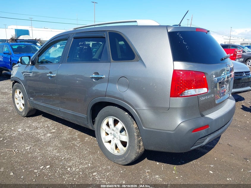 2012 Kia Sorento VIN 5XYKTCA61CG225580 IAAI salvage auction — FRONT END, Mv-907A (New York), sold $325 on 2026-07-08 (photo 3)