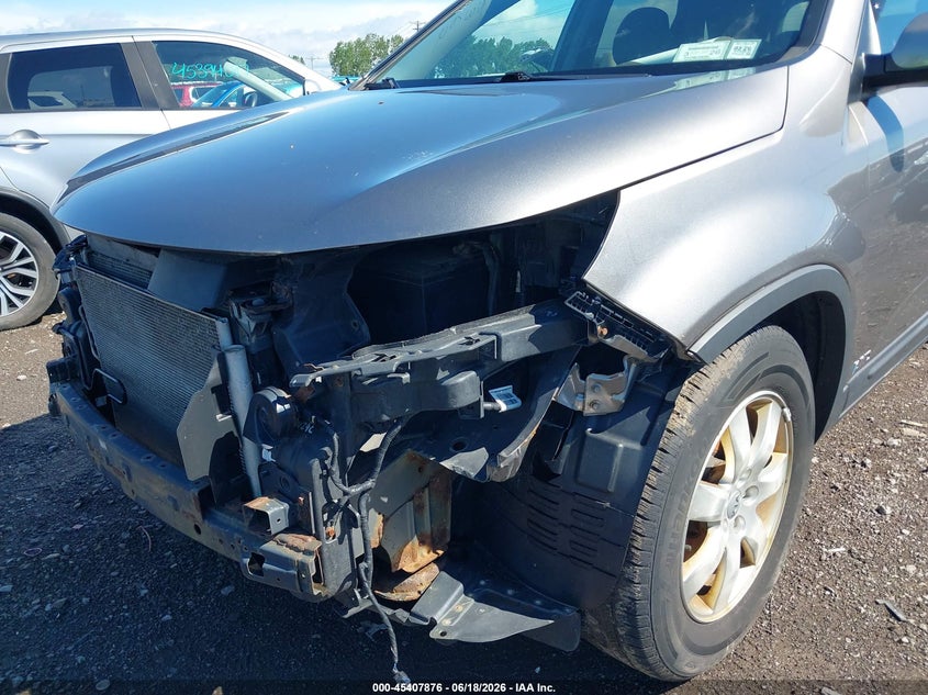 2012 Kia Sorento VIN 5XYKTCA61CG225580 IAAI salvage auction — FRONT END, Mv-907A (New York), sold $325 on 2026-07-08 (photo 6)