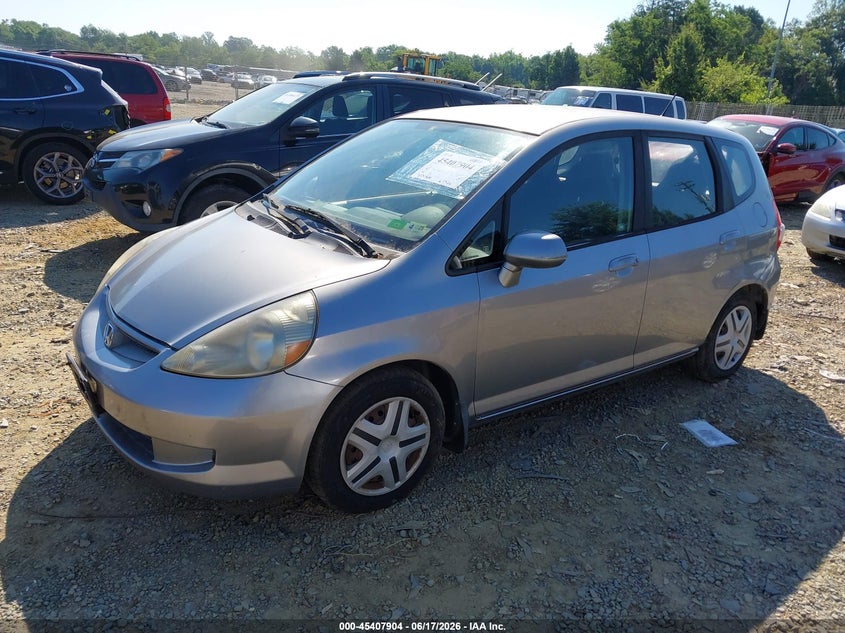 2008 Honda Fit VIN JHMGD384X8S069403 IAAI salvage auction — NORMAL WEAR, Clear (Virginia), sold $475 on 2026-07-06 (photo 2)