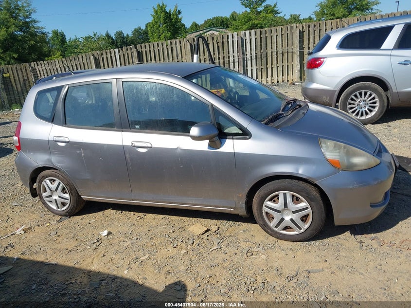 2008 Honda Fit VIN JHMGD384X8S069403 IAAI salvage auction — NORMAL WEAR, Clear (Virginia), sold $475 on 2026-07-06 (photo 6)