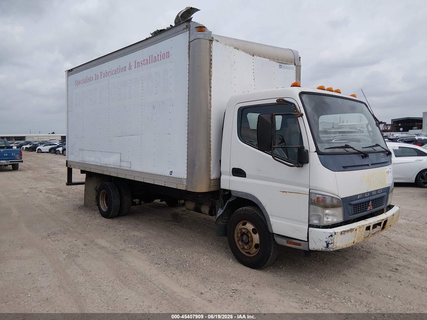 2006 Mitsubishi fuso truck Fe VIN JL6BBG1S76K001761 IAAI salvage auction — ROOF, Salvage (Texas), sold $1,700 on 2026-07-16 (photo 1)