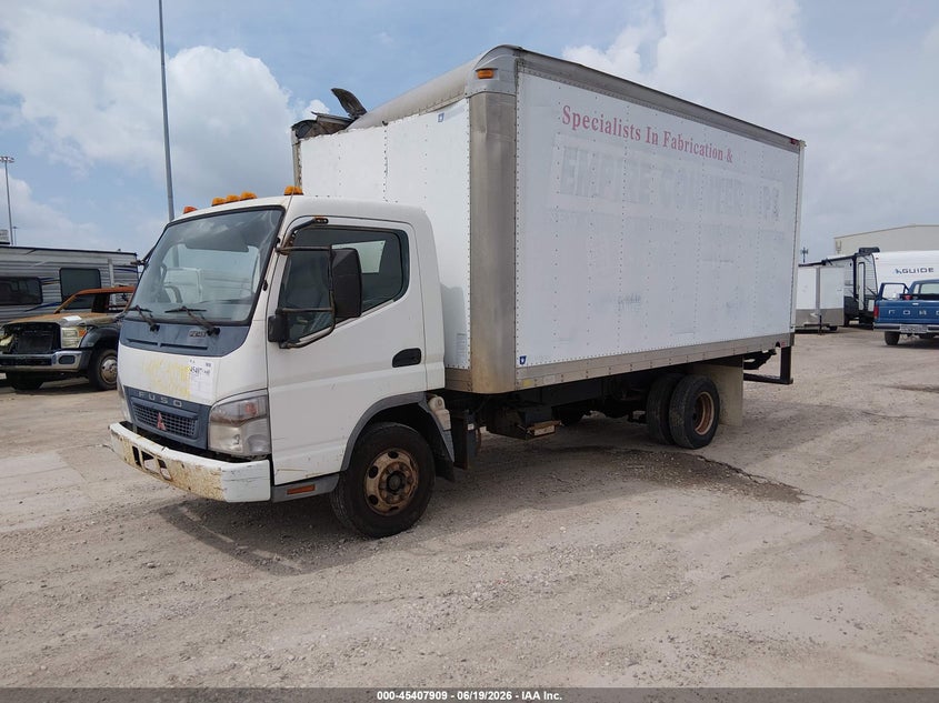2006 Mitsubishi fuso truck Fe VIN JL6BBG1S76K001761 IAAI salvage auction — ROOF, Salvage (Texas), sold $1,700 on 2026-07-16 (photo 2)