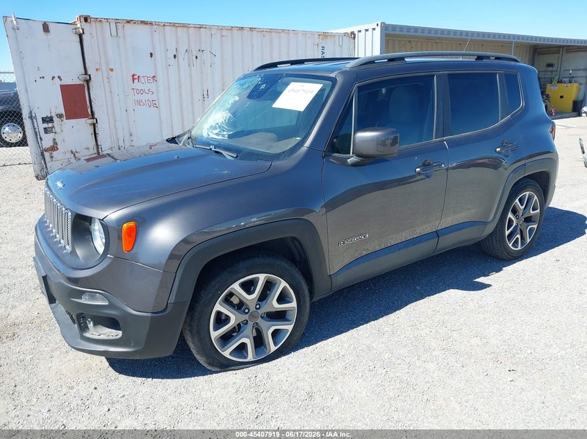 2016 Jeep Renegade VIN ZACCJABT3GPE08990 IAAI salvage auction — LEFT FRONT, Salvage Title, sold $2,250 on 2026-07-23 (photo 2)