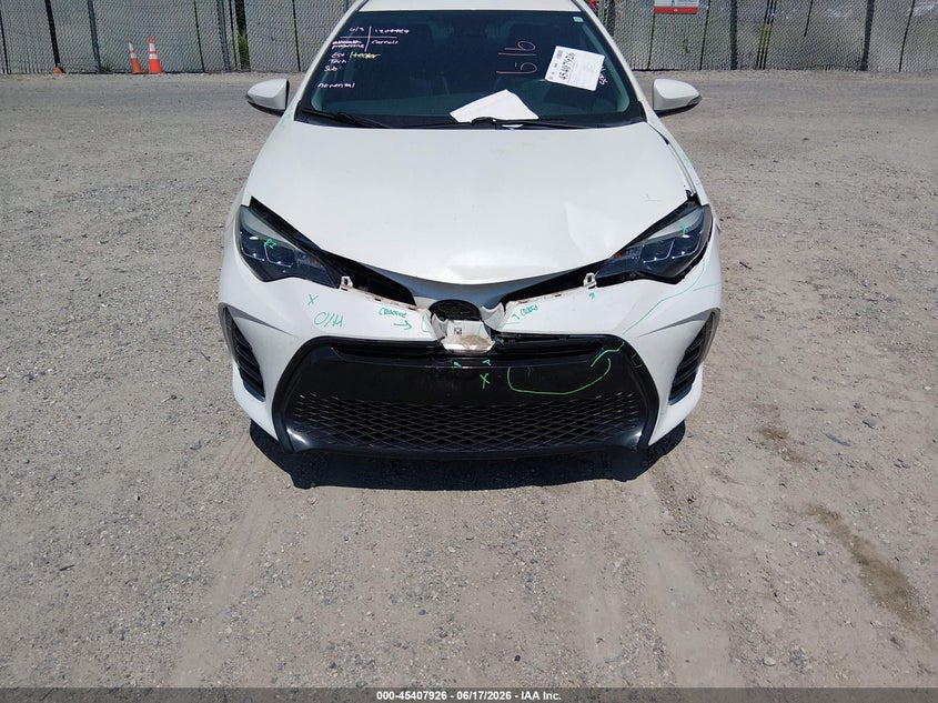 2017 Toyota Corolla VIN 5YFBURHE0HP630233 IAAI salvage auction — FRONT END, Salvage (New Jersey), sold $3,250 on 2026-07-28 (photo 6)