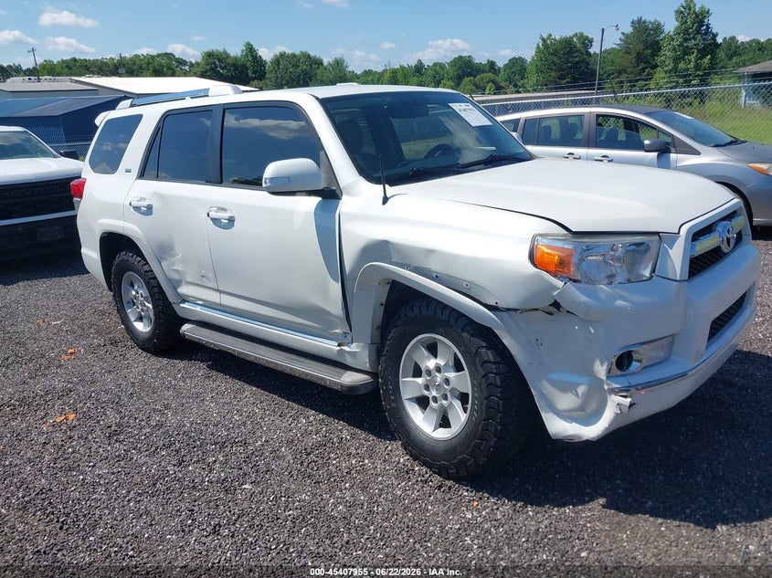 2010 Toyota 4runner VIN JTEZU5JR5A5009489 IAAI salvage auction — SIDE, Salvage (South Carolina), sold $3,550 on 2026-07-21 (photo 1)