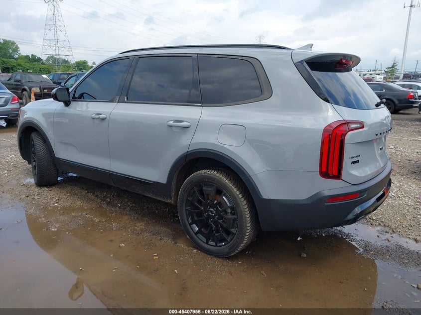 2022 Kia Telluride VIN 5XYP5DHC6NG281888 IAAI salvage auction — RIGHT SIDE, Salvage (Ohio), sold $7,900 on 2026-07-23 (photo 3)