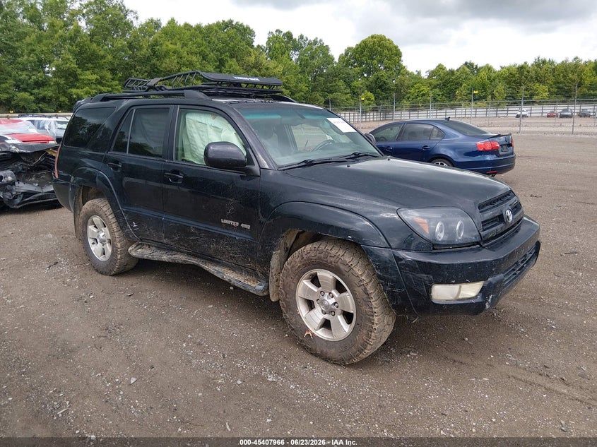 2005 Toyota 4runner VIN JTEBU17R950073166 IAAI salvage auction — RIGHT SIDE, Salvage (Tennessee), sold $3,900 on 2026-07-15 (photo 1)