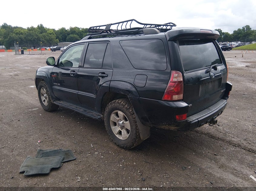 2005 Toyota 4runner VIN JTEBU17R950073166 IAAI salvage auction — RIGHT SIDE, Salvage (Tennessee), sold $3,900 on 2026-07-15 (photo 3)