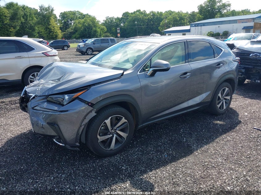 2019 Lexus Nx VIN JTJYARBZXK2118786 IAAI salvage auction — FRONT END, Salvage (South Carolina), sold $5,600 on 2026-07-08 (photo 2)