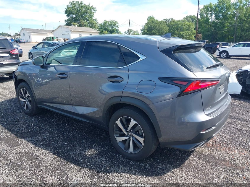 2019 Lexus Nx VIN JTJYARBZXK2118786 IAAI salvage auction — FRONT END, Salvage (South Carolina), sold $5,600 on 2026-07-08 (photo 3)