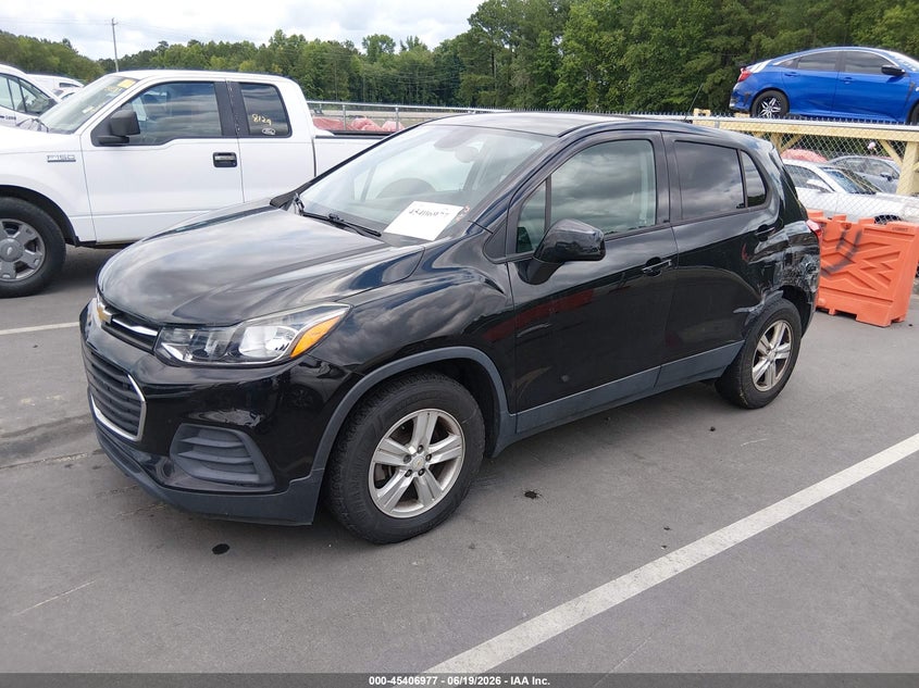 2020 Chevrolet Trax VIN KL7CJKSB7LB090418 IAAI salvage auction — LEFT REAR, Salvage (North Carolina), sold $1,350 on 2026-07-30 (photo 2)