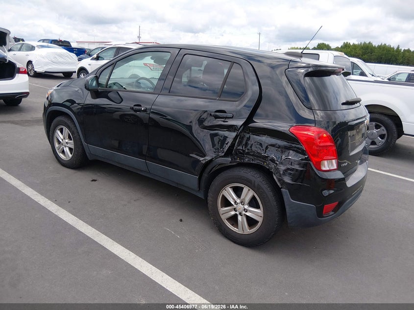2020 Chevrolet Trax VIN KL7CJKSB7LB090418 IAAI salvage auction — LEFT REAR, Salvage (North Carolina), sold $1,350 on 2026-07-30 (photo 3)