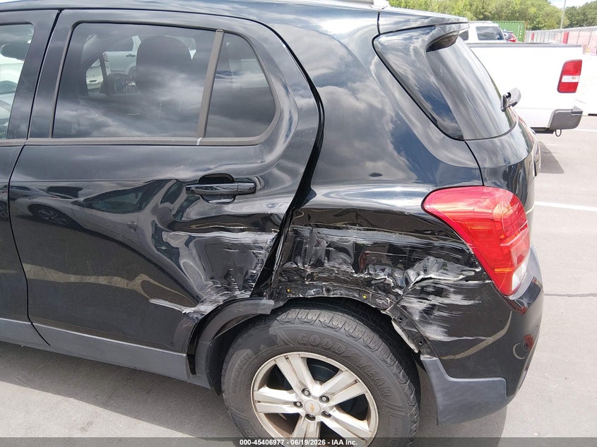2020 Chevrolet Trax VIN KL7CJKSB7LB090418 IAAI salvage auction — LEFT REAR, Salvage (North Carolina), sold $1,350 on 2026-07-30 (photo 6)