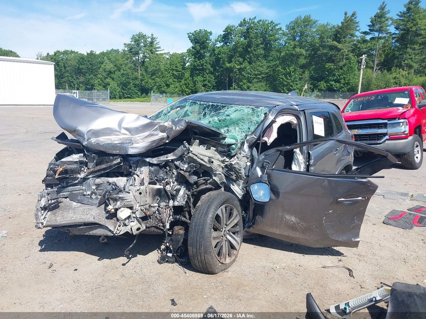 2020 Mitsubishi Outlander VIN JA4AP3AU8LU021673 IAAI salvage auction — FRONT & REAR, Salvage (Massachusetts), sold $25 on 2026-07-31 (photo 6)