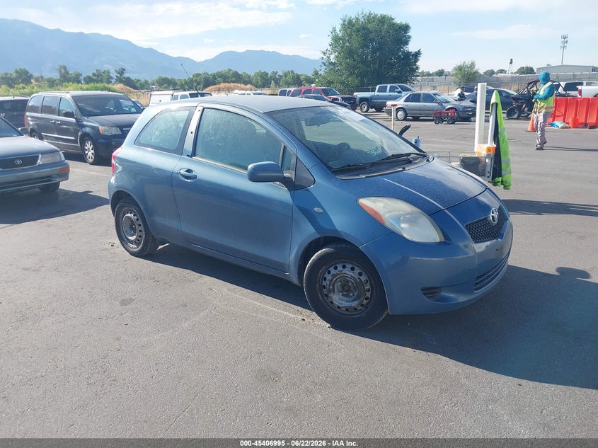 2008 Toyota Yaris VIN JTDJT923X85153507 IAAI salvage auction — NORMAL WEAR, Clear (Utah), sold $825 on 2026-07-09 (photo 1)