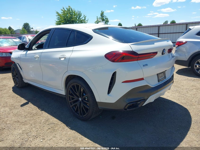 2021 BMW X6 VIN 5UXCY8C02M9D74144 IAAI salvage auction — FRONT END, Salvage Title, sold $26,250 on 2026-07-30 (photo 3)