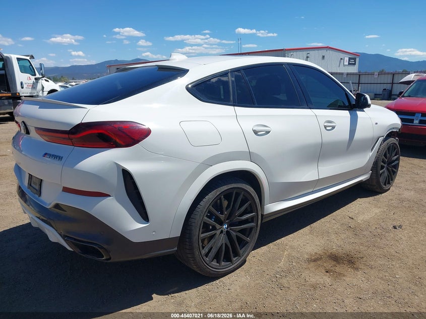 2021 BMW X6 VIN 5UXCY8C02M9D74144 IAAI salvage auction — FRONT END, Salvage Title, sold $26,250 on 2026-07-30 (photo 4)