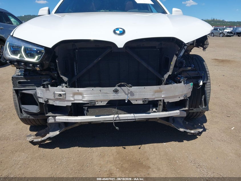 2021 BMW X6 VIN 5UXCY8C02M9D74144 IAAI salvage auction — FRONT END, Salvage Title, sold $26,250 on 2026-07-30 (photo 6)