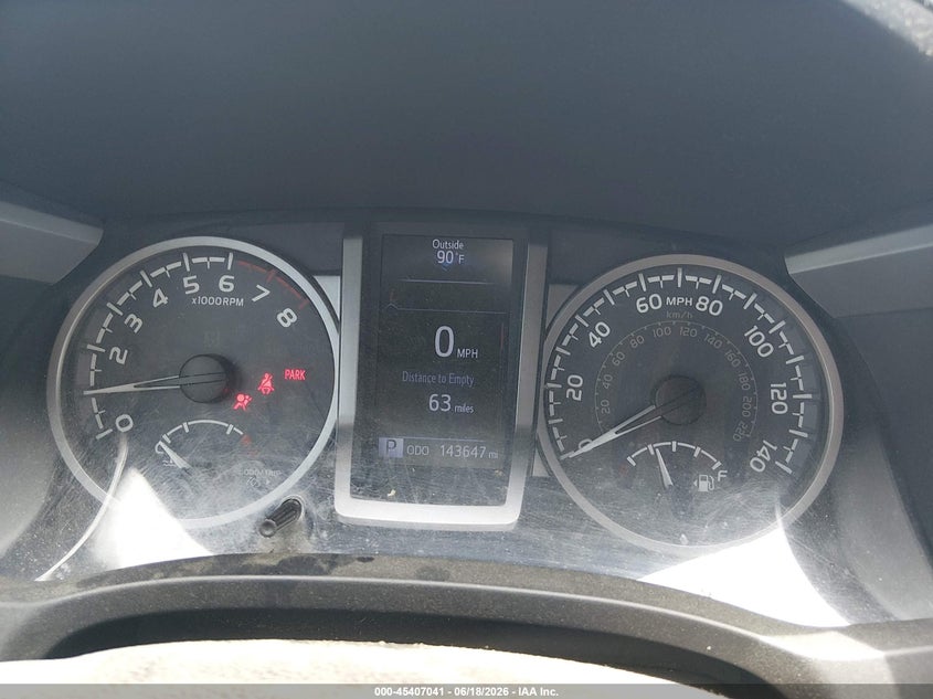 2017 Toyota Tacoma VIN 5TFEZ5CN9HX022159 IAAI salvage auction — REAR END, Salvage (Idaho), sold $10,000 on 2026-07-17 (photo 7)