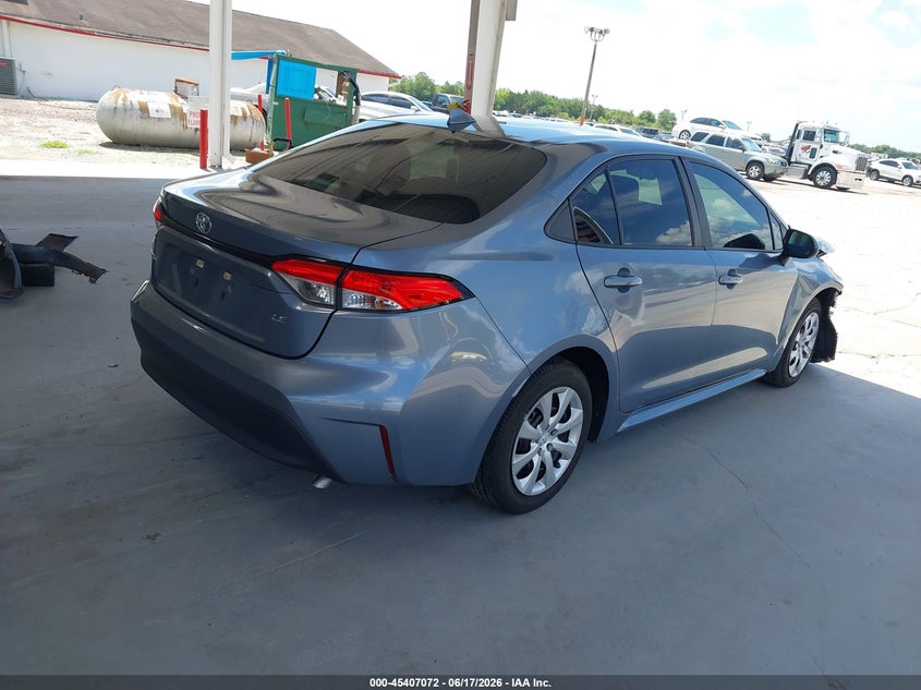 2023 Toyota Corolla VIN 5YFB4MDE8PP075409 IAAI salvage auction — FRONT END, Rebuildable (Florida), sold $4,100 on 2026-07-22 (photo 4)