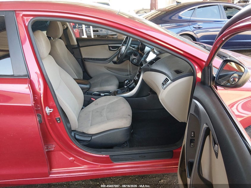 2016 Hyundai Elantra VIN KMHDH4AE7GU557580 IAAI salvage auction — SIDE, Salvage Title, sold $1,450 on 2026-07-11 (photo 5)