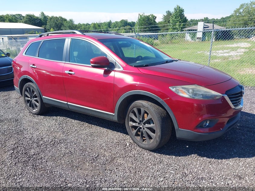2015 Mazda Cx-9 VIN JM3TB2DA4F0463586 IAAI salvage auction — NORMAL WEAR, Clear (South Carolina), sold $750 on 2026-07-21 (photo 1)