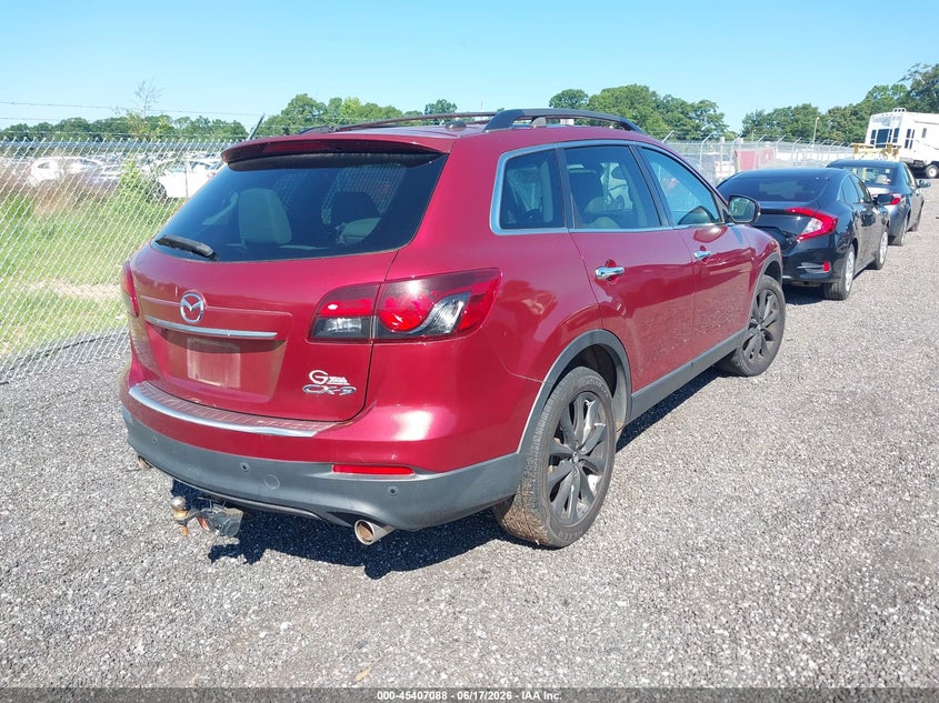 2015 Mazda Cx-9 VIN JM3TB2DA4F0463586 IAAI salvage auction — NORMAL WEAR, Clear (South Carolina), sold $750 on 2026-07-21 (photo 4)