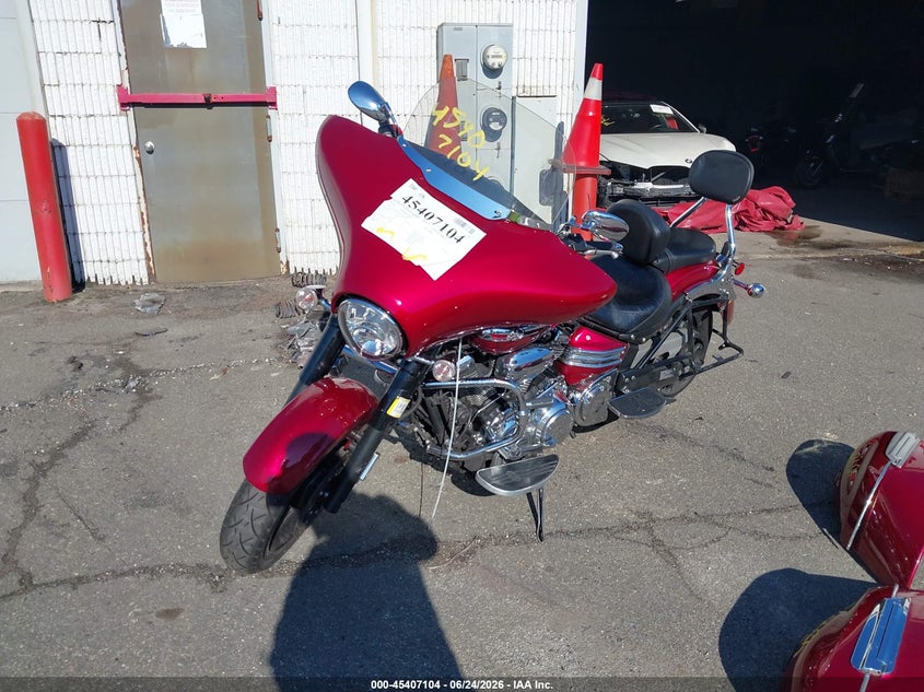 2014 Yamaha Xv VIN JYAVP22E0EA011308 IAAI salvage auction — LEFT SIDE, Mv-907A (New York), sold $1,900 on 2026-07-28 (photo 2)