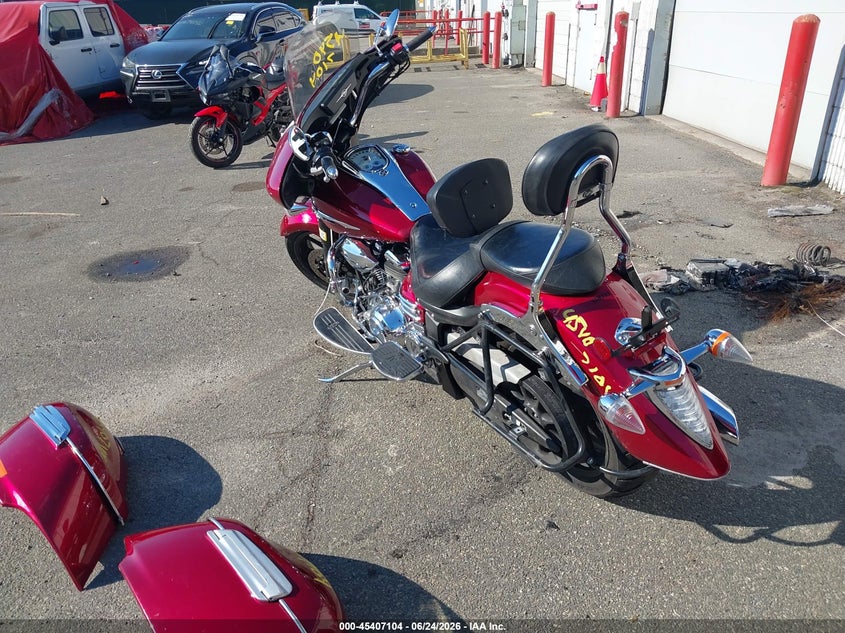 2014 Yamaha Xv VIN JYAVP22E0EA011308 IAAI salvage auction — LEFT SIDE, Mv-907A (New York), sold $1,900 on 2026-07-28 (photo 3)