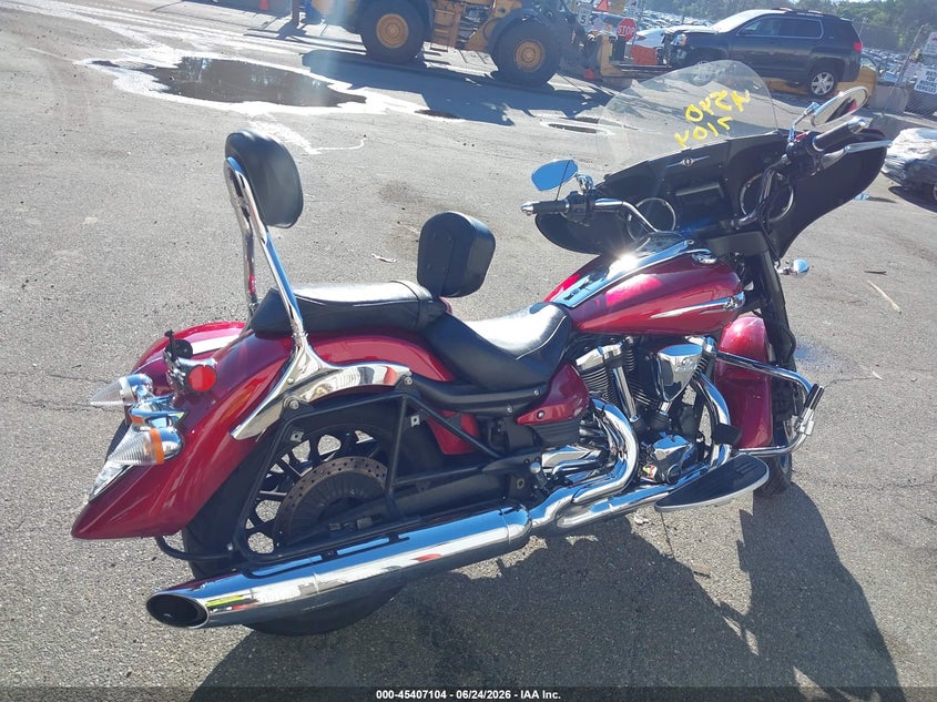 2014 Yamaha Xv VIN JYAVP22E0EA011308 IAAI salvage auction — LEFT SIDE, Mv-907A (New York), sold $1,900 on 2026-07-28 (photo 4)