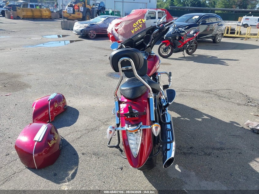 2014 Yamaha Xv VIN JYAVP22E0EA011308 IAAI salvage auction — LEFT SIDE, Mv-907A (New York), sold $1,900 on 2026-07-28 (photo 6)
