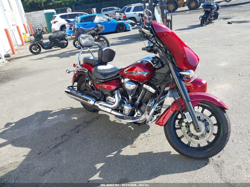 2014 Yamaha Xv VIN JYAVP22E0EA011308 IAAI salvage auction — LEFT SIDE, Mv-907A (New York), sold $1,900 on 2026-07-28 (photo 8)
