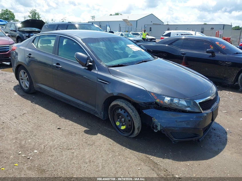2011 Kia Optima VIN KNAGM4A75B5119588 IAAI salvage auction — THEFT, Salvage (Ohio), sold $250 on 2026-07-23 (photo 1)
