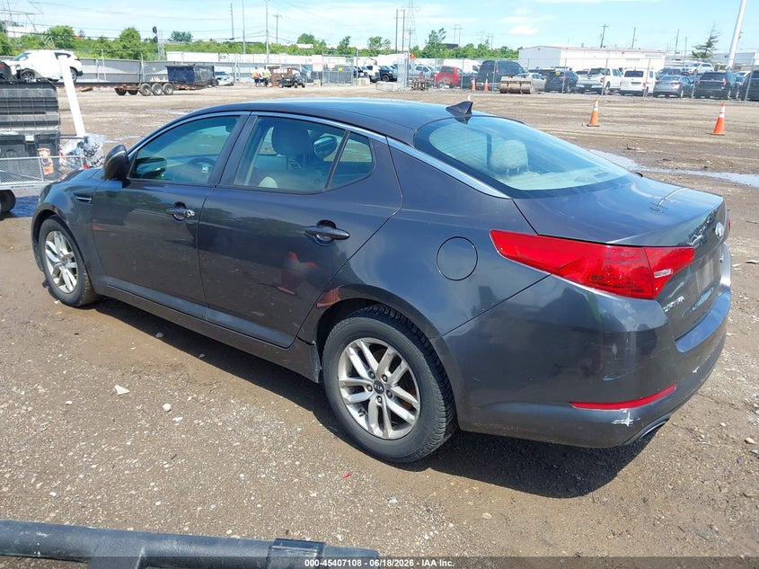 2011 Kia Optima VIN KNAGM4A75B5119588 IAAI salvage auction — THEFT, Salvage (Ohio), sold $250 on 2026-07-23 (photo 3)
