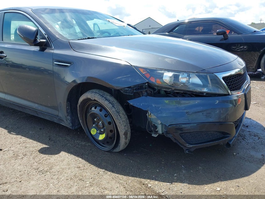 2011 Kia Optima VIN KNAGM4A75B5119588 IAAI salvage auction — THEFT, Salvage (Ohio), sold $250 on 2026-07-23 (photo 6)