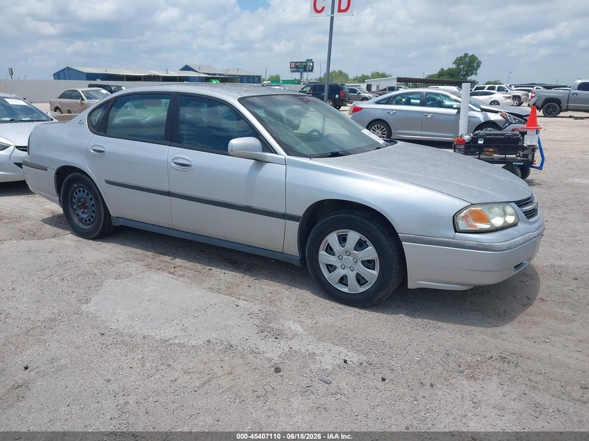 2004 Chevrolet Impala VIN 2G1WF52E149231928 IAAI salvage auction — NORMAL WEAR, Original (Texas), sold $250 on 2026-07-08 (photo 1)