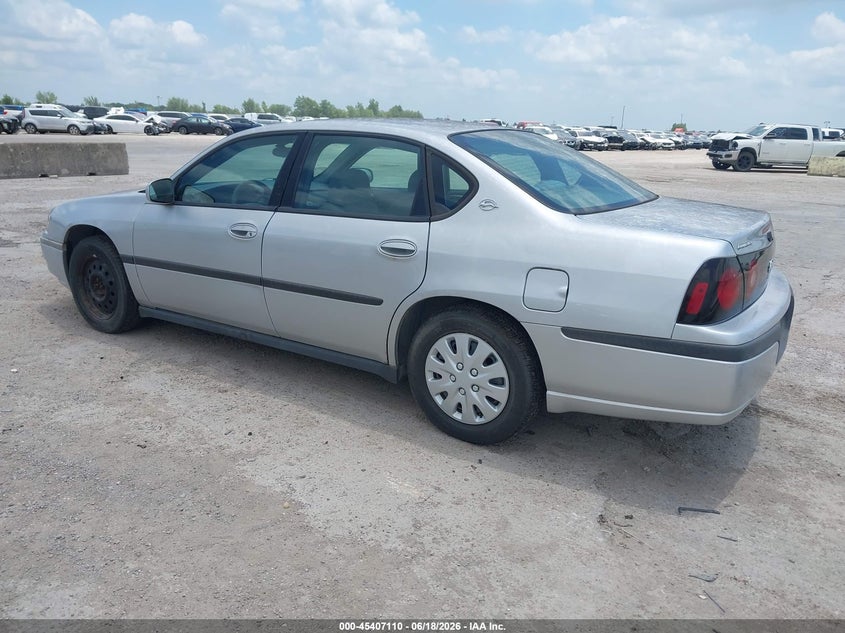 2004 Chevrolet Impala VIN 2G1WF52E149231928 IAAI salvage auction — NORMAL WEAR, Original (Texas), sold $250 on 2026-07-08 (photo 3)